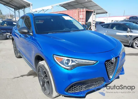 2019 Alfa Romeo Stelvio Rwd из США, поврежденный, VIN ZASPAJAN6K7C70461